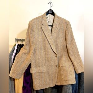 Cable Care Clothier Herringbone Harris Tweed Sportscoat